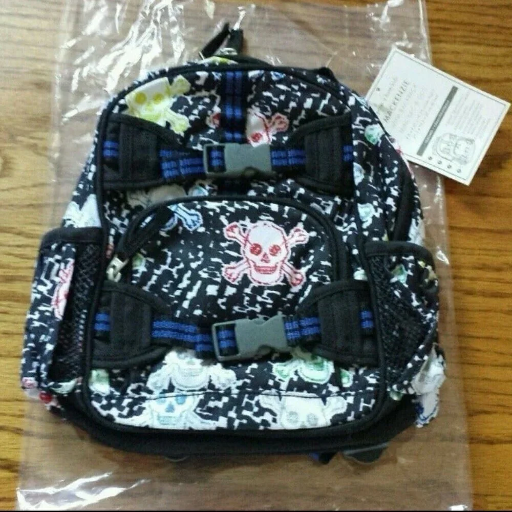 NEW Pottery Barn Kids Mackenzie Mini - Pirate Skull Grafitti